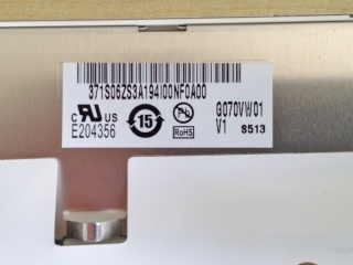 友达液晶模组G070VW01 V1