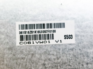 友达液晶模组C061VW01 V1