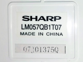 夏普液晶模组LM057QB1T07