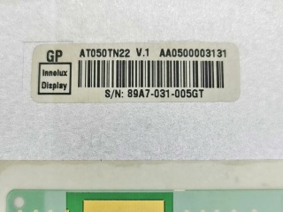 群创液晶模组AT050TN22 V.1