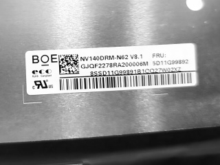京东方液晶模组NV140DRM-N62