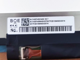 京东方液晶模组NV140FHM-N49 V8.7