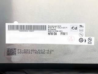 友达液晶模组B140QAN08.K