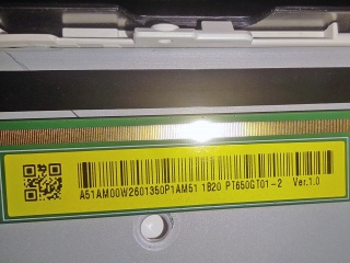 惠科 65" VA 液晶玻璃 FOB 3840×2160 V-by-One