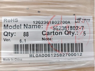 华星光电液晶玻璃SG2361B02-7