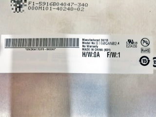 友达液晶模组B160QAN02.4