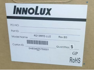 群创 21.3" IPS 液晶模组 2048×1536 2000nits WLED LVDS 102pins