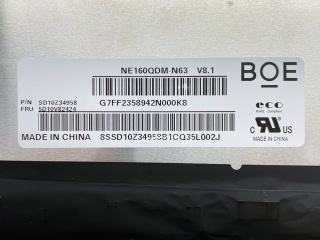 京东方液晶模组NE160QDM-N63