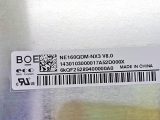 京东方液晶模组NE160QDM-NX3