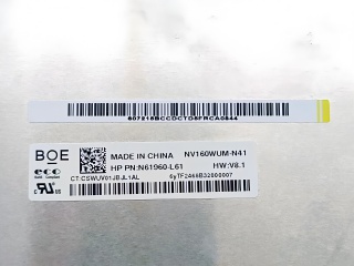 京东方液晶模组NV160WUM-N41