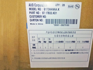 友达液晶模组B173HANAA.K
