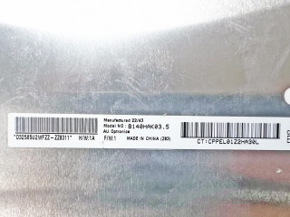 友达液晶模组B140HAK03.5 HW1A