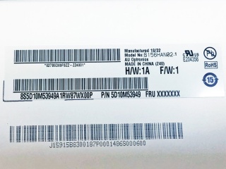 友达液晶模组B156HAN02.1 HW1A