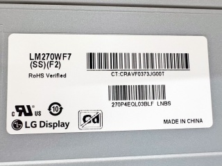 LG Display液晶模组LM270WF7-SSF2