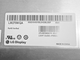 LG Display液晶模组LM270WQA-SSA1