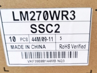 LG Display液晶模组LM270WR3-SSC2