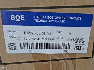 京东方 27" IPS 液晶模组 3840×2160 WLED