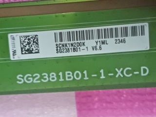 华星光电液晶玻璃SG2381B01-1 Ver.6.6