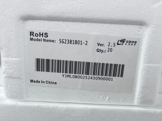华星光电液晶玻璃SG2381B01-2 Ver.2.5