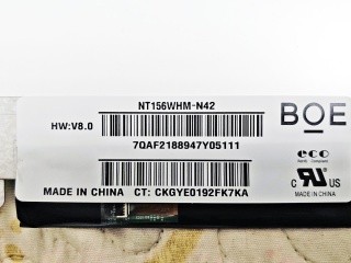 京东方液晶模组NT156WHM-N42 V8.0