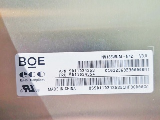 京东方液晶模组NV133WUM-N42