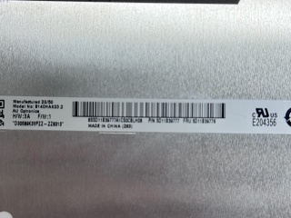 友达液晶模组B140HAK03.2 HW3A