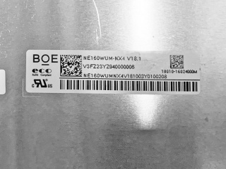 京东方液晶模组NE160WUM-NX4