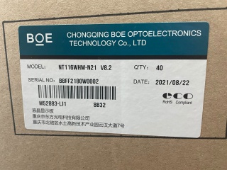 京东方液晶模组NT116WHM-N21 V8.2