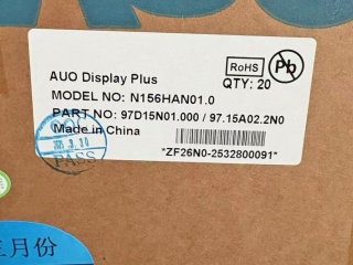 友达液晶模组N156HAN01.0