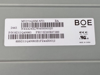 京东方液晶模组MV270QHM-NY1