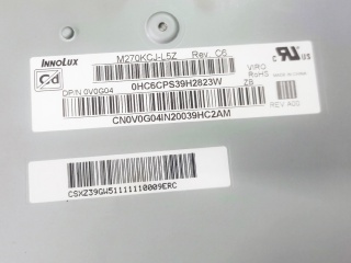 群创液晶模组M270KCJ-L5Z Rev.C7