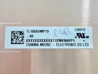 天马液晶模组TL160ADMP19-00