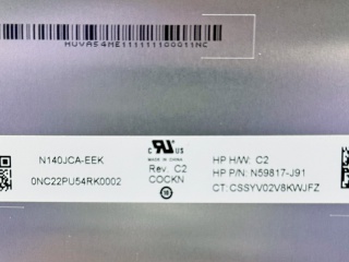 群创液晶模组N140JCA-EEK