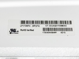 LG Display液晶模组LP173WF4-SPF2