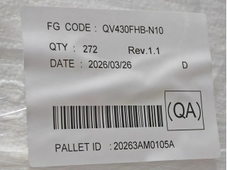 京东方 43" IPS 液晶玻璃 FOB 1920×1080 LVDS