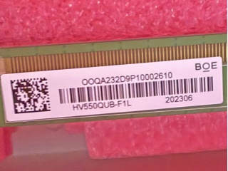 京东方 55" IPS 液晶玻璃 FOB 3840×2160 V-by-One
