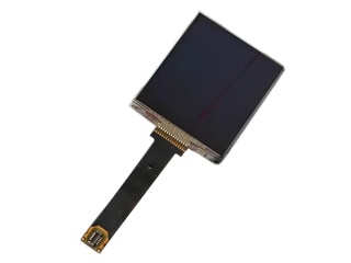夏普 1.26"  液晶模组 144×168 反射式 单色 无背光 SPI 11pins