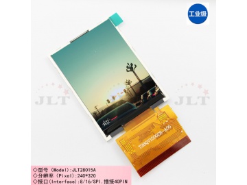 2.8寸 TFT液晶屏 FPC40pin 65/262K色 CPU接口 分辨率240*320