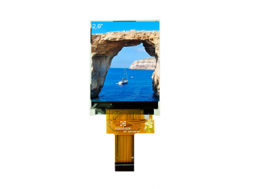 2.0寸, 176*220, 300亮度, 20pins, MCU接口, ST7775R, TN液晶显示屏