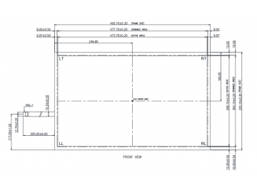 22寸五线电阻屏 16:10  F+G 单点触摸 高温电阻触摸屏 Abon/台湾嵩达品牌代理商