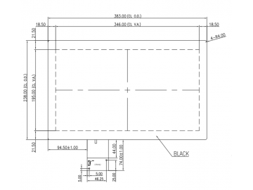 15.6寸投射电容屏   G+F+F结构  多点触控  USB接口 工业、军工、医疗电容触摸屏