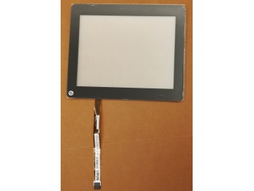 10.4寸全平面高温五线电阻屏   4:3  F+G  单点触摸 工业、军工、医疗电阻触摸屏