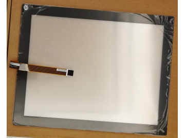 15寸全平面高温五线电阻屏 4:3  F+G  单点触摸  工业、军工、医疗电阻触摸屏