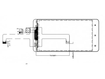 5.5寸手机电容触摸液晶屏 400亮度 720*1280分辨率 25pinsMIPI接口 IPS液晶屏 手机手持终端液晶屏