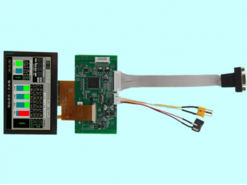 4.3寸, 800*480, TFT带VGA驱动板|AV视频驱动板|