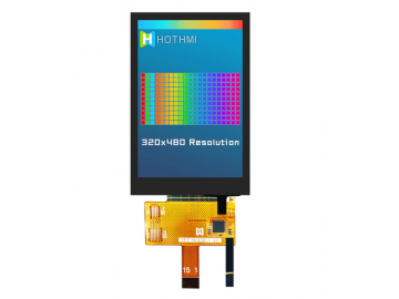 3.5英寸 IPS TFT 液晶屏 320 * 480分辨率 MCU接口液晶显示器模块