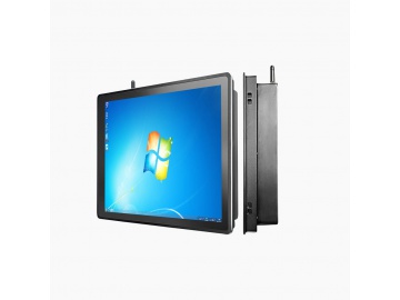 10.4" 12" 17" 电容式电阻液晶 PCAP 和安卓触摸屏一体机计算机工业显示器