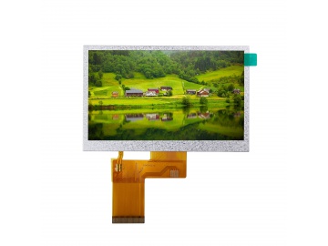 4.3寸高亮液晶屏 1300亮度 480×272分辨率 40pin RGB接口 4.3寸TFT-LCD