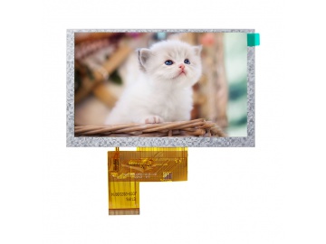 5寸TFT液晶屏 800x480分辨率 40pin RGB接口 5寸TFT LCD液晶显示模组