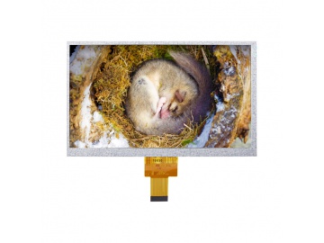 7寸液晶显示屏 IPS全视角 1024×600分辨率 50pin RGB接口 TFT LCD液晶模块